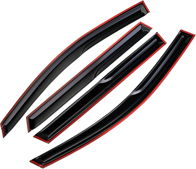 94072 Sunproof Waterproof Window Visors Rain Guards Deflector Replacement for 2008-2020 Dodge Journey