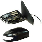 Passenger Side Power Mirror Paint to Match with Turn Signal Compatible with 2013-2019 Nissan Sentra NI1321263 NI1321268