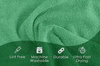 Microfiber Cleaning Cloths (Value Pack of 36) - Size 16 x 16 Inches, Highly Absorbent Cleaning Rags, Lint Free, Reusable and Washable, Microfiber Towels for Cars