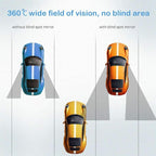 2pcs Blind Spot Mirror, 360 Degree Adjustabe HD Glass, 2" Round HD Glass Convex Rear View Mirror, for any Car, Van, Suv and Trucks.