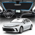 for Toyota Camry Sun Shade Windshield Cover - Custom Fit Camry Accessories 2025 2026 Sunshade Foldable UV Protection & Heat Shield Sun Visor Accessories