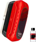 Automotive Glass Cleaning Brush with Refill, 2026 New Windshield & Window Care Tool, Anti-Fog Surface Cleaner Brush for Car Glass, Easy-Press Cleaning Board for Home and Vehicle Use (Red)