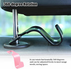 Car Seat Headrest Hook, 4PCS Vehicle Seat Back Hanger Storage Organizer for Handbag Purse Coat, Auto Interior Headrest Hook, Universal for SUV Automobile Truck (Pink)