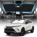 for Toyota Venza Windshield Sun Shade Cover - Custom Fit for Venza Accessories 2021-2024 Foldable Sunshade UV Protection & Heat Shield Sun Visor Accessories