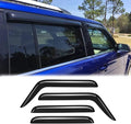 Rainproof Side Window Wind Deflectors for Range Rover Sport 2006-2013, Tape-on Sun Rain Guard Sets,Nice Looking Window Visors for Cars,Vent Deflector for Rover Sport 06-13 LA04