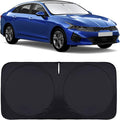 for K5 Windshield Sun Shade Window Sunshade for Kia K5 2021 2022 2023 2024 2025 2026 Windshield Cover Foldable Car Front Sun Visor Shield Blocks UV Rays Sun Protector Accessories