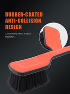 Tire Brush, Carpet Cleaning Brush, 2Pcs Wheel Brush, Carpet Cleaning Brush,Stiff Synthetic Bristles, Ergonomic Design Handle, Scrub Brush for Floor Mats,Car Wheel Hub Cleaning,Car Interior, Home