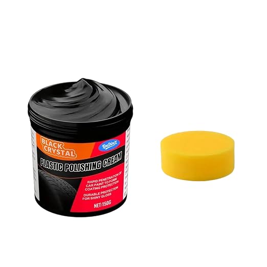 Multi-Purpose Restorer, 300g Black Polish for Removing Scratches from Car Exterior Interior & Home Items