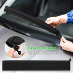 2Pcs Windshield Wiper Blade Covers - 26.3x3.7in Waterproof Polyester Protectors for RV - Car SUV and Truck Gray Wiper Blade Covers for Rain Snow and Bird Droppings