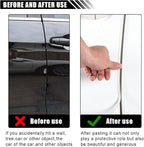 5M Car Entry Guard Protector - 5M No Glue Car Edge Guard - 16Ft Auto Trim Edge Protector (Black)