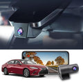Front 2K+Rear 1080P Dash Cam for 2019-2025 Lexus ES350 ES300h ES250 F Sport, OEM Look, Dual 1440P+1080P HD Video, WiFi & APP, Loop Recording, G-Sensor, Easy to Set, 64GB Card