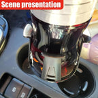 YoRise Car Cup Holder Expander, Automotive Drink Holder Adapter with Adaptive Clamping Arm, Universal Vehicle Cupholder Expander Accessories for Fixing Water Cups, Drinks (2PCS)