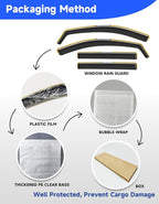 in-Channel Rain Guards Fit for Chevy Equinox 2025 2026,Window Rain Guards for Chevrolet Equinox 25 26,Visors Vent Visors Window Deflector Vent Shades Car Accessories -4 pcs