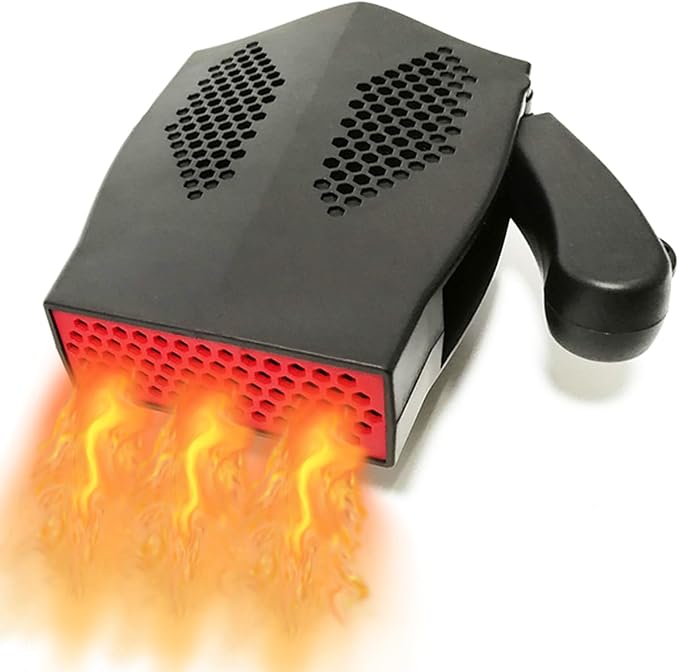 12V Car Heater, Powerful 180W Heater for Cars, Efficient Window Defroster and Car Defroster, Ideal for 12V Vehicle