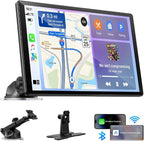 LAMTTO 11" Wireless CarPlay Screen with in-Cell Display - Dual-Band WiFi, OTA Updates & Mirror Link for iPhone & Android, A Thoughtful Gift for Family & New Drivers