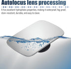 2PCS Car Blind Spot Mirror, Wide Angle Clear HD Glass Convex Side Rear View Mirror to Reduce Blindspot, Auto Exterior Rear View Accessories for Wide Angle, Universal Fit (StyleC)
