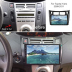 4+64GB for Toyota Yaris Radio 2008 2009 2010 2011Wireless Carplay Android Auto with 9" IPS Touchscreen GPS Navigation for Car Stereo Head Unit Built-in DSP with Free Backup Camera