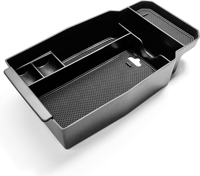 for 2023 2024 2025 2026 Mazda CX-50 Center Console Organizer Tray | for 2023 2024 2025 2026 Mazda CX-50 Middle Console Armrest Storage Box 2023-2026 CX50 Accessories (Black)