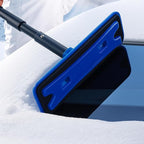 36" Car 3-in-1 Snow Brush, Detachable Extendable Vehicle Windshield Ice Frost Scraper with Ergonomic Foam Grip Handle, Automotive Snow Removal Tools, Universal for SUV RV Truck (Blue) | Detachable Extendable Vehicle Windshield Ice Frost Scraper with Er...