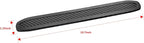 runmade 4Pcs Universal Car Truck SUV Rear Bumper Guard Side Anti-Scratch Protector Trim Black Rubber Strips (270mm x 30mm x 5mm)