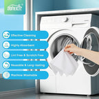 White Microfiber Cleaning Cloth, 12 Pack Premium Microfiber Towels for Cars, Lint Free, Scratch-Free, Highly Absorbent, Reusable Cleaning Rags for Car, Household, Kitchen, Window, 11.5"X11.5"