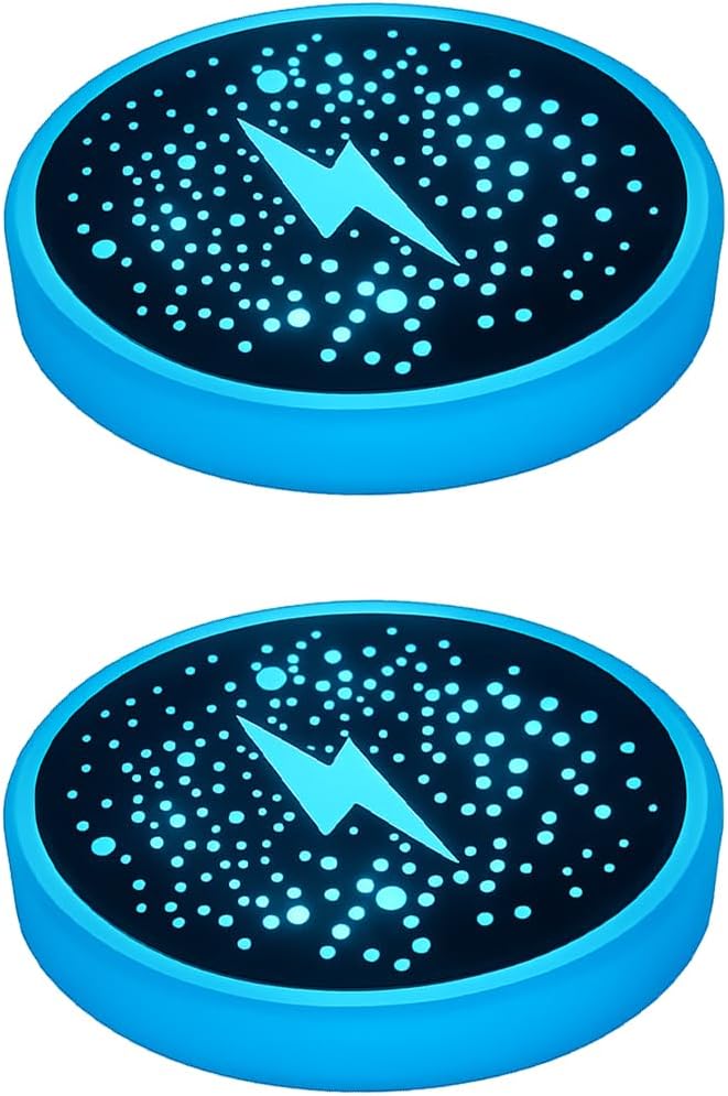 Mandark LED Car Cup Holder Lights, 2PCS Waterproof 7 Colors Changing Vehicle USB Charging Coaster Pad, Auto Interior Atmosphere Lamp Cup Mat Accessories, Universal for SUV Sedan Truck (Flash)