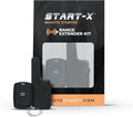 Range Extension Kit (2,000 ft) for Remote Starter, 1 Button, 1 Way | Includes 2 Remotes, Antenna and Antenna Cable