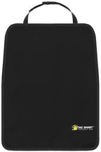 Luxury Clean-Edge Kick Mat - Tapered Design Seat Back Protector and Seat Cover with Invisible Strap and Stiff Edging (1 Mat)