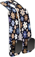 Car Seat Back Storage Hook, Funny Car Purse Hook, Cute Vehicle Storage Organizer for Purses Handbags Cute Daisy Floral