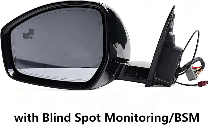 Passenger Side Mirror Compatible with 2019-2025 Land Rover Range Rover Evoque L551 Rear View Mirror Side Door Mirrors Rearview Mirrors Power Folding, Heated Glass, Turn Light, Puddle Light, Blind Spot