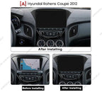 DUDUAUTO DUDU4 Android 13 Car Stereo for Hyundai Rohens Coupe Genesis Coupe 2012 9.5 inch Carplay Touch Screen Car Head Unit, 4G RAM 64G ROM