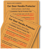 [3M]-5pcs(Pro) Customized Car Door Handle Cup Protector Made with 3M Paint Protection Film Pro Series, Clear(Transparent), Anti Scratch, Universal Fit for Most Cars (Clear Pro/5pcs)