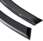 Tape-on Sun/Rain Guard Side Window Visor Deflectors Rain Guards for GMC Acadia 2007-2016 for GMC Acadia Limited 2017 for Saturn Outlook 2007-2010，Window deflectors