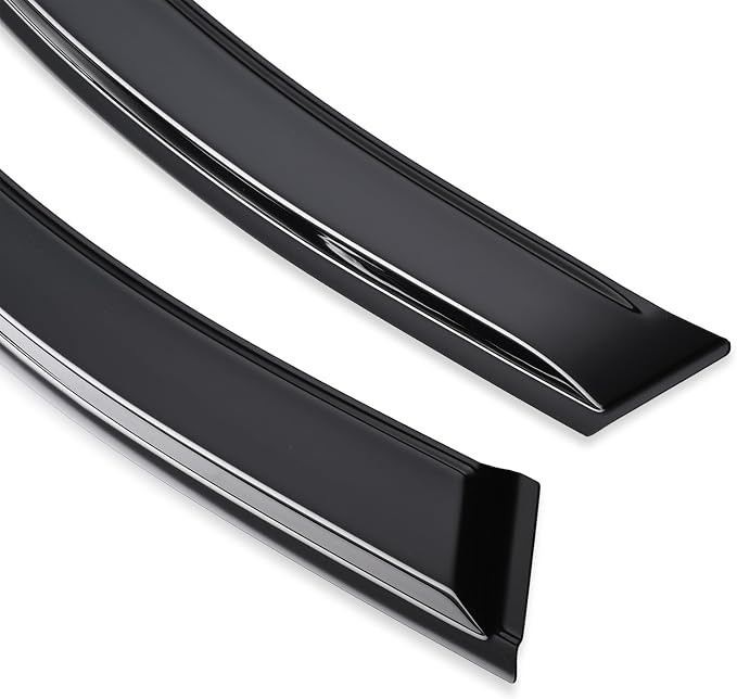 Tape-on Sun/Rain Guard Side Window Visor Deflectors Rain Guards for GMC Acadia 2007-2016 for GMC Acadia Limited 2017 for Saturn Outlook 2007-2010，Window deflectors