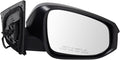 Passenger Side Mirror Assembly Electric Adjustment Non-Heated No Memory Textured Compatible with 2013-2015 Toyota RAV4 TO1321309