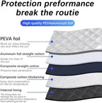 Windshield Cover for Ice and Snow - Universal Windshield Cover Fit for Car, SUV, Truck, 600D Oxford Fabric Winter Frost Protector for Ice & Sleet, Includes 2 Side Mirror Covers, XL White