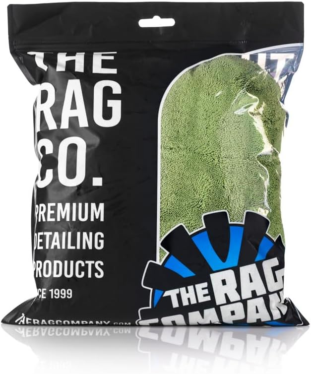 The Liquid8r M22, Absorbent 70/30 Blend Microfiber Drying Towel for Cars, Trucks, and SUVs, Safe for Detailing, Scratch-Free, Twist Loop, 2200 GSM, 20x20 Inches, Camo