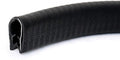 U-Shape Edge Trim, 10 Feet Weather Stripping Car Door Edge Protector, Flexible Push-On Rubber Guard for 1/4" Sharp Metal Edges