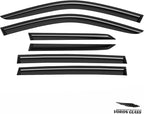 Voron Glass Tape-on Extra Durable Rain Guards for Honda Pilot 2016-2022, Window Deflectors, Vent Window Visors, 6 Pieces - 100488
