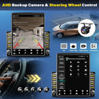 9.7 Inch Android 14 Car Radio Stereo for Ford Mustang 2005 2006 2008 2009 | Double Din Touchscreen for Mustang Radio Head Unit w/Wireless CarPlay Android Auto Bluetooth GPS 5G WiFi FM SWC Camera, 2+32G
