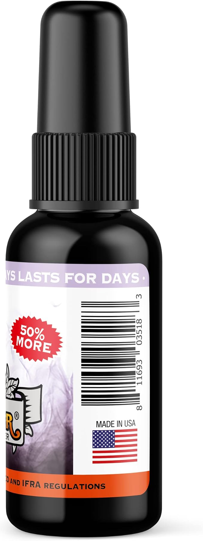 (Lavender, 1 Pack) Concentrated Air Freshener for Room and Car Spray - Oil-Based Diffuser Spray Bottle - Long-Lasting Bathroom Spray, Car Freshener, & Odor Eliminator Spray