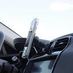 iTap 3 Magnetic Air Vent Car Mount Phone Holder with Magnetic Ring Adapter. Compatible with iPhone, Samsung Galaxy, Google Pixel, Huawei, LG, and All Qi Compatible Smartphones