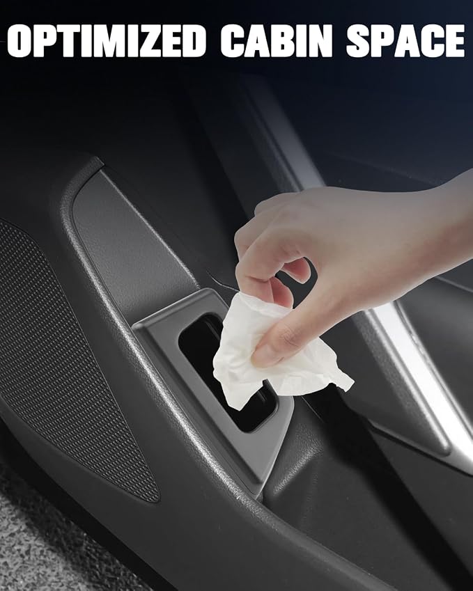 Drivers Side Trash Can 2026 Corolla Cross Door Trashcans Trash Bin for Door 2026 Corolla Cross Car Door Trashcan Trash Holder for 2022-2026 Toyota Corolla Accessories Cross Passenger Side Door