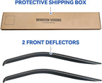 Window Visors Rain Guards Shield for Ford Transit 2014-2025, Out-Channel Window Vent Wind Deflectors Visors Shades for 14-25 Transit