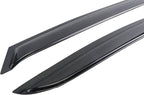 Black Outside Mount Window Visor Deflectors Rain Guards Compatible with 2020-2023 M-a-z-d-a CX-30,Original Tape-on Window Visors