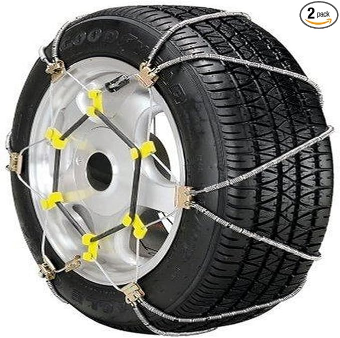 SZ335 Shur Grip Super Z Passenger Car Tire Traction Chain - Set of 2