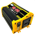 High-Power Peak 4000W DC to AC Power Inverter – 12V to 110V/220V Converter with Dual USB Ports, Universal AC Outlet, LED Display for Cars, Trucks, RVs, and Home Backup (Black, 220V)