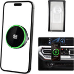 Qi2.2 25W Wireless Charger Car Phone Mount for BMW 2/3/4 Series 2022-2024 | 3 Series 19-25,4 Series/i4 21-24, Magsafe Accessories Fast Charging Magnetic Cell Phone Holder Compatible with iPhone Android