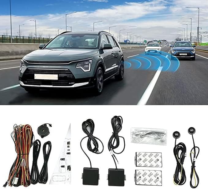 Blind Spot Monitoring System, 24GHz Millimeter Wave Radar Universal Car Blind Spot Detection System, Reversing Radar Parking System