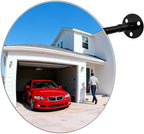20in acrylic convex mirror 180° adjustable wide-angle indoor security mirror suitable for monitoring blind spots in parking lots Garage warehouses offices and traffic safety management